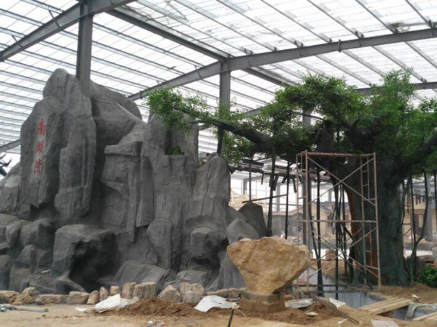 點擊查看詳細信息<br>標題：塑石假山側面 閱讀次數：1989